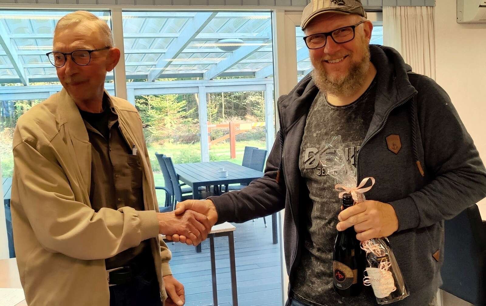 Peter Jørgensen blev dobbelt vinder i seniorrækken. Privatfoto