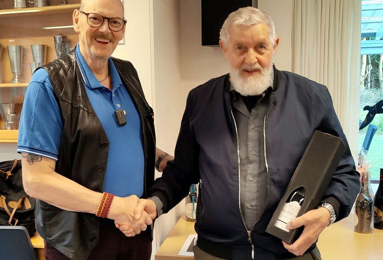 John Kristiansen blev vinder af Nørrejyske Feltartilleriforenings Årsskydning. Privatfoto