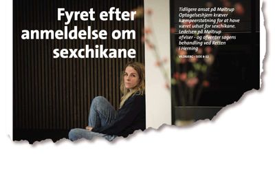 Forsiden af Herning Folkeblad 3. februar 2025