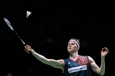 Anders Antonsen har ikke vundet Indonesia Open, men har en god chance i weekenden. (Arkivfoto).