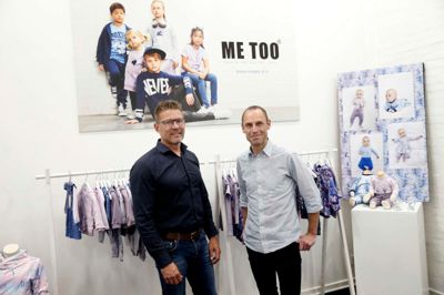 De to direktører og indehavere Michael Nederby (t.v) og Erik Andreæ står i spidsen for cirka 60 ansatte i Brands4Kids. ? Foto: Flemming Hansen