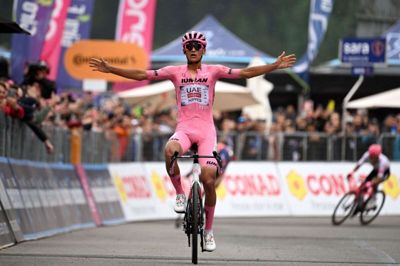 21-årige Isaac Del Toro tog onsdag sin første etapesejr i Giro d'Italia.
