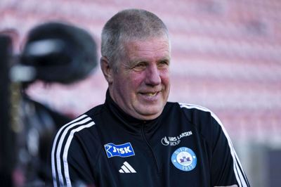 Silkeborg-træner Kent Nielsen glæder sig til at spille pokalfinale mod FCK i Herning. Foto: Ritzau Scanpix