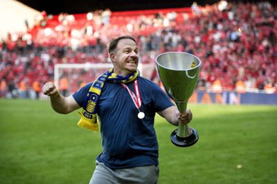 Alexander Zorniger vandt pokalturneringen med Brøndby. (Arkivfoto).