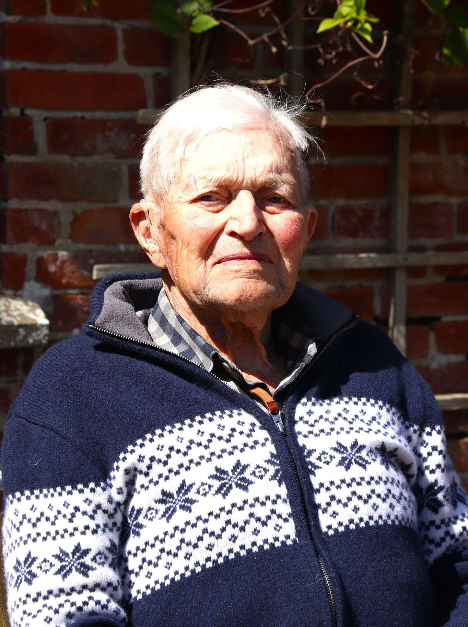 Niels Husted fyldte 100 år i søndags. Foto: Claus V. Mikkelsen
