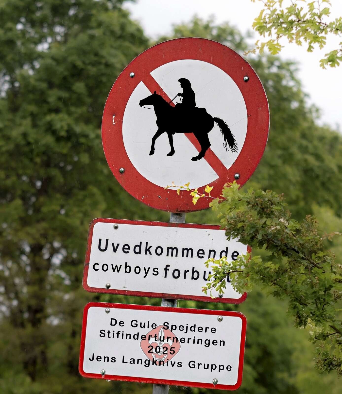 Jens Langkniv Gruppen havde ikke overladt noget til tilfældighederne, da de inviterede resten af Danmarks gule spejdere på indianerlejr ved Birkesø.