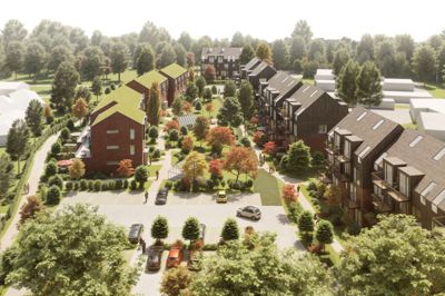 Ry Byudvikling vil bruge det næste halve år på at finjustere det kommende byggeri på Brunhøjvej 8-10. Byrådet har netop givet projektet den endelige godkendelse.