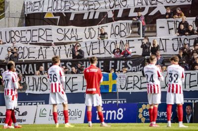 AaB er under hård kritik fra både fans, sponsorer og lokale politikere. (Arkivfoto).