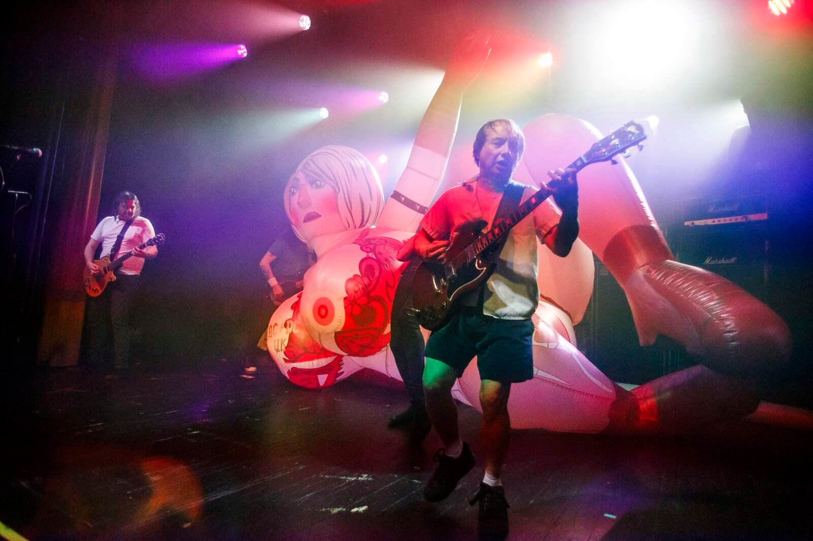 »Whole Lotta Rosie« var naturligvis med på scenen. Foto: Jan Sand
