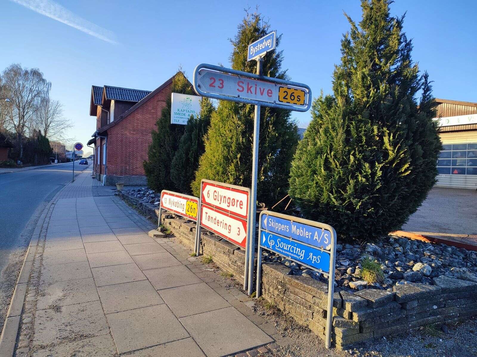 Hovedgaden er i fokus. Foto: Privatfoto