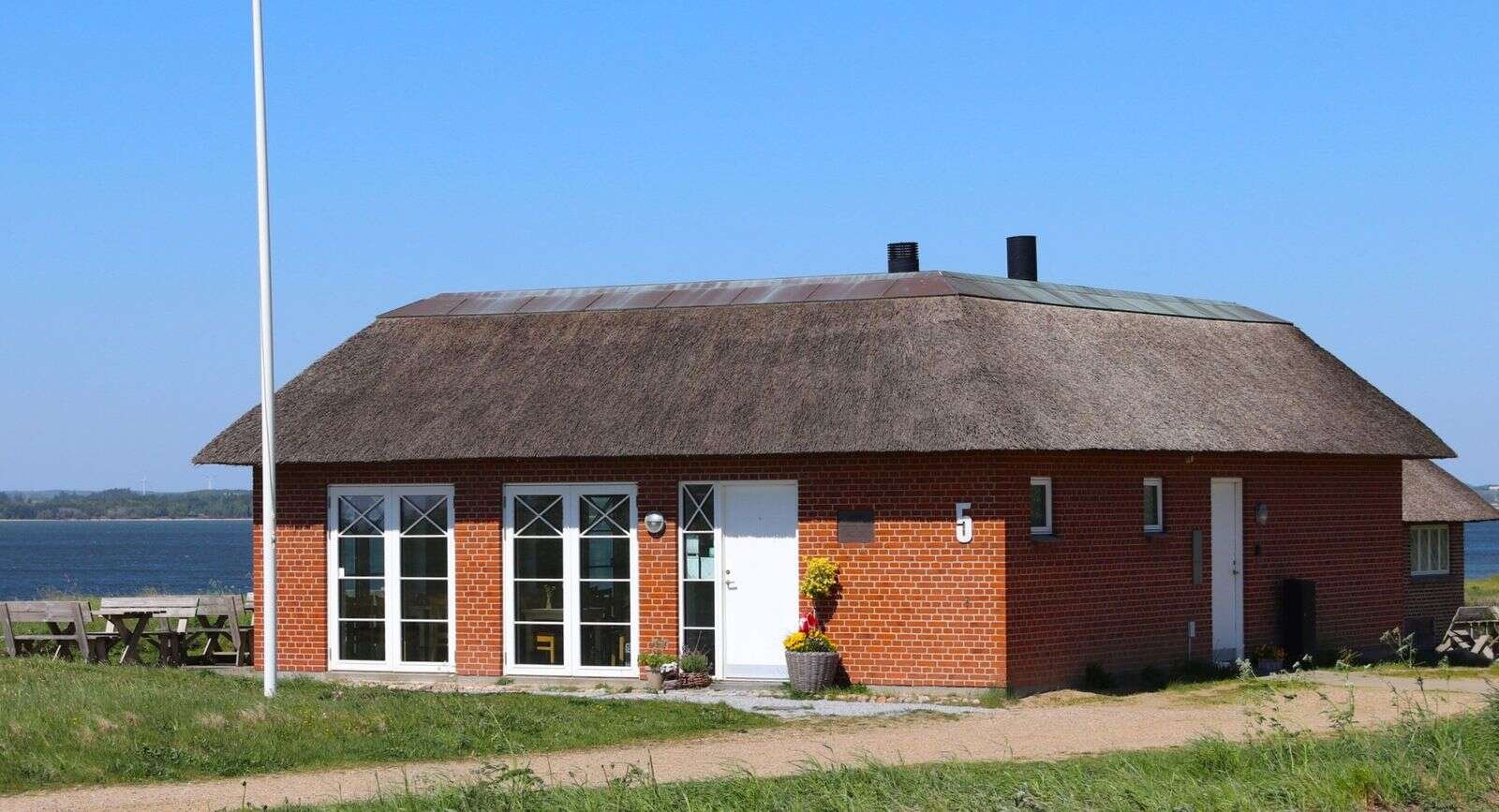 Pavillonen ved Knud Strand. Foto: cvm