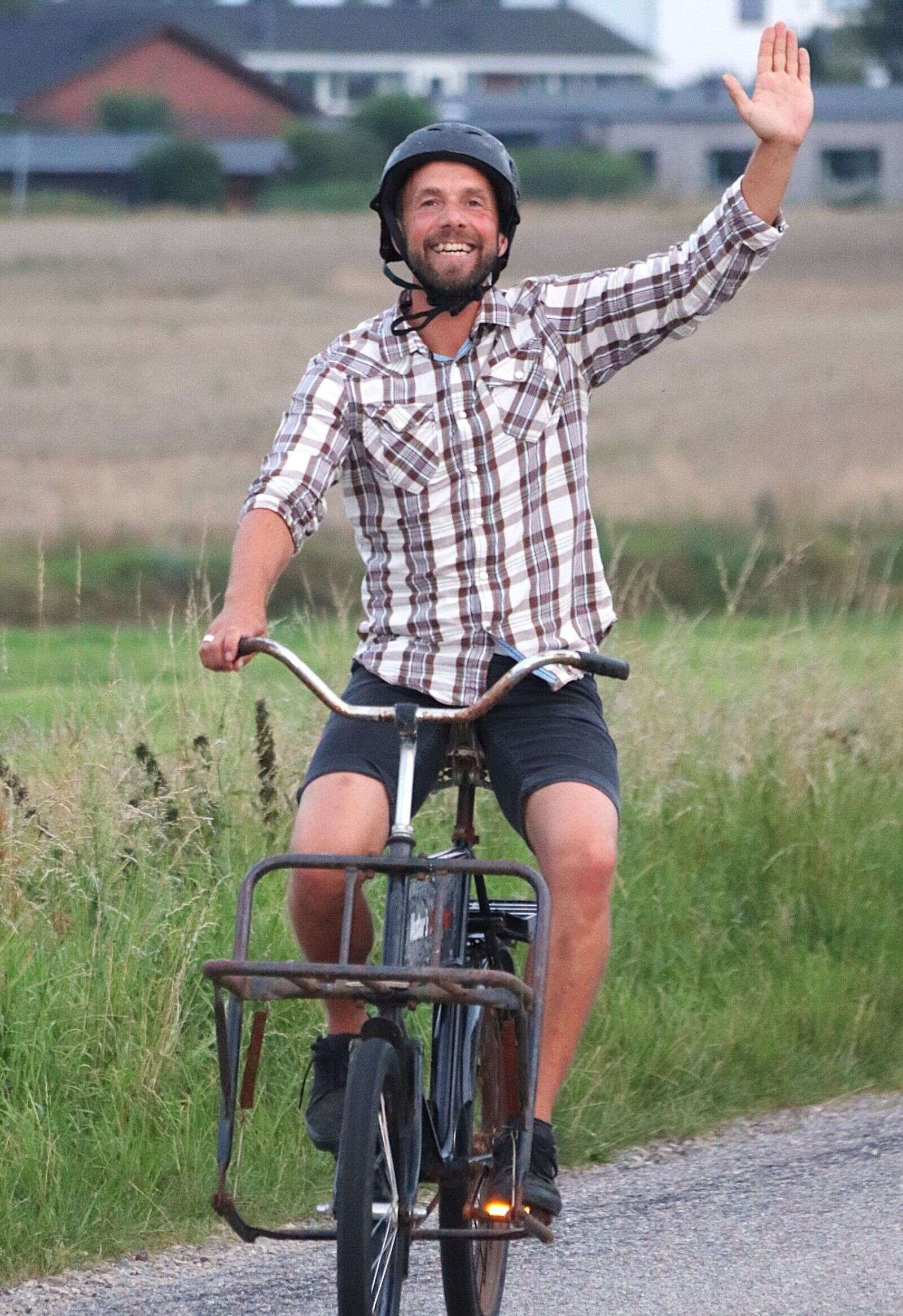Søren Vesters humør og positive tilgang smitter. Foto: cvm
