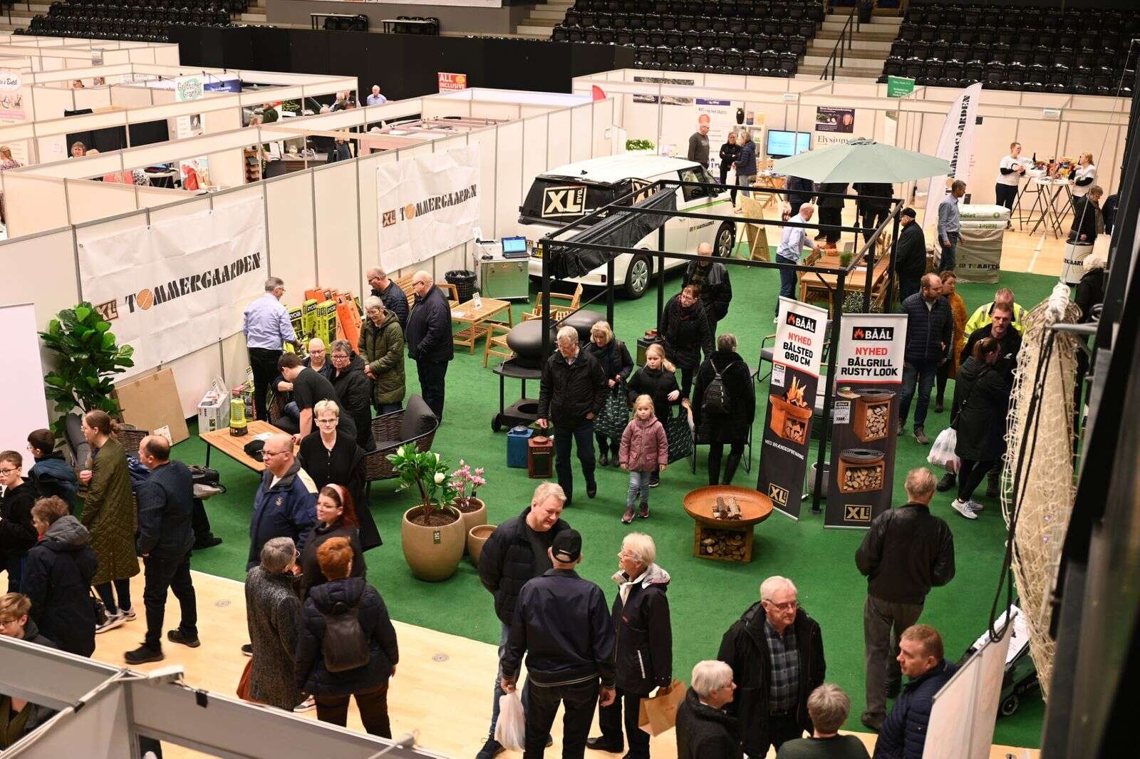 Den 1. og 2. marts går det løs med Limfjordsmessen i Arena Mors. Billedet her er fra tidligere forårsmesse. Foto: PR-foto