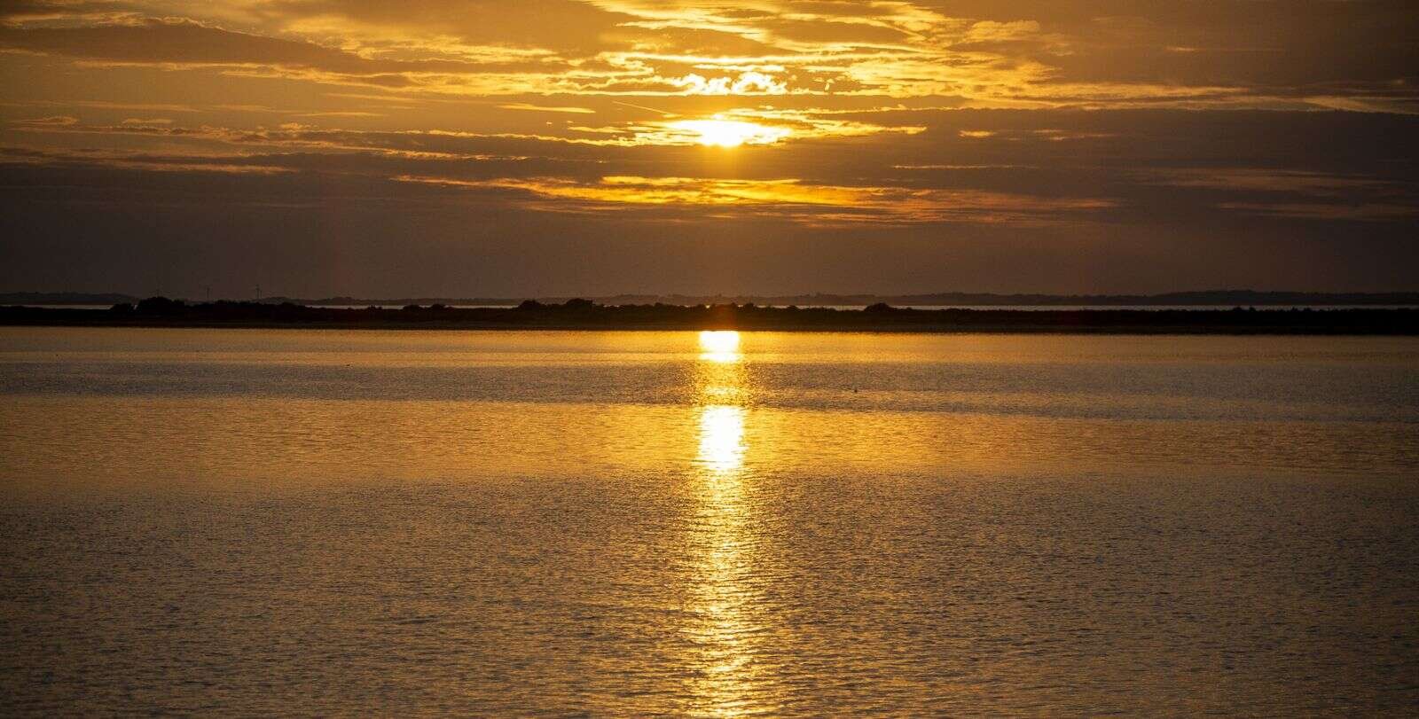 Som en ekstra bonus kunne deltagerne nyde en fantastisk solnedgang. Foto: Jan Sand