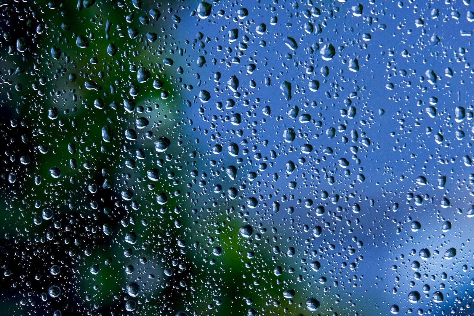 Forårsvejret er omskifteligt, men du kan ofte regne med regn. Modelfoto