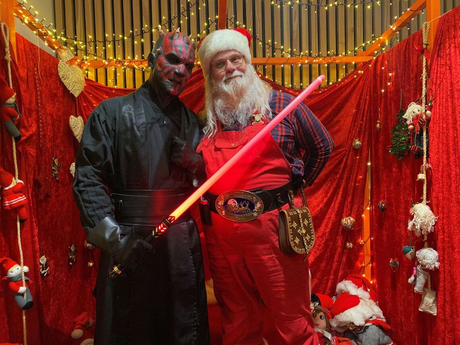 Også i år vil man kunne møde Julemanden under Børnekulturnatten. Foto: Skive Kommune