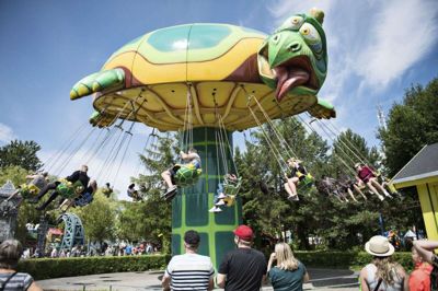 BonBon-Land ligger i Holme-Olstrup på Sydsjælland. Forlystelsesparken blev grundlagt af Michael Spangsberg, som senere solgte den til den spanske forlystelseskoncern Parques Reunidos. (Arkivfoto).