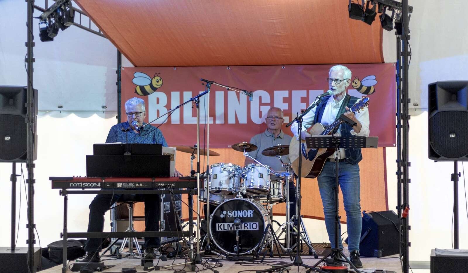 Billingefesten kunne i år indvie Orange Scene, som her betrædes af KLM Trio.