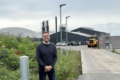Lars Frandsen er direktør for Grauballegaard Biogas, der er ejet af DBC Invest.