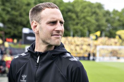 Brøndby-træner Frederik Birk ser flere nye muligheder i kølvandet på salget af Jacob Rasmussen og Yuito Suzuki. (Arkivfoto).
