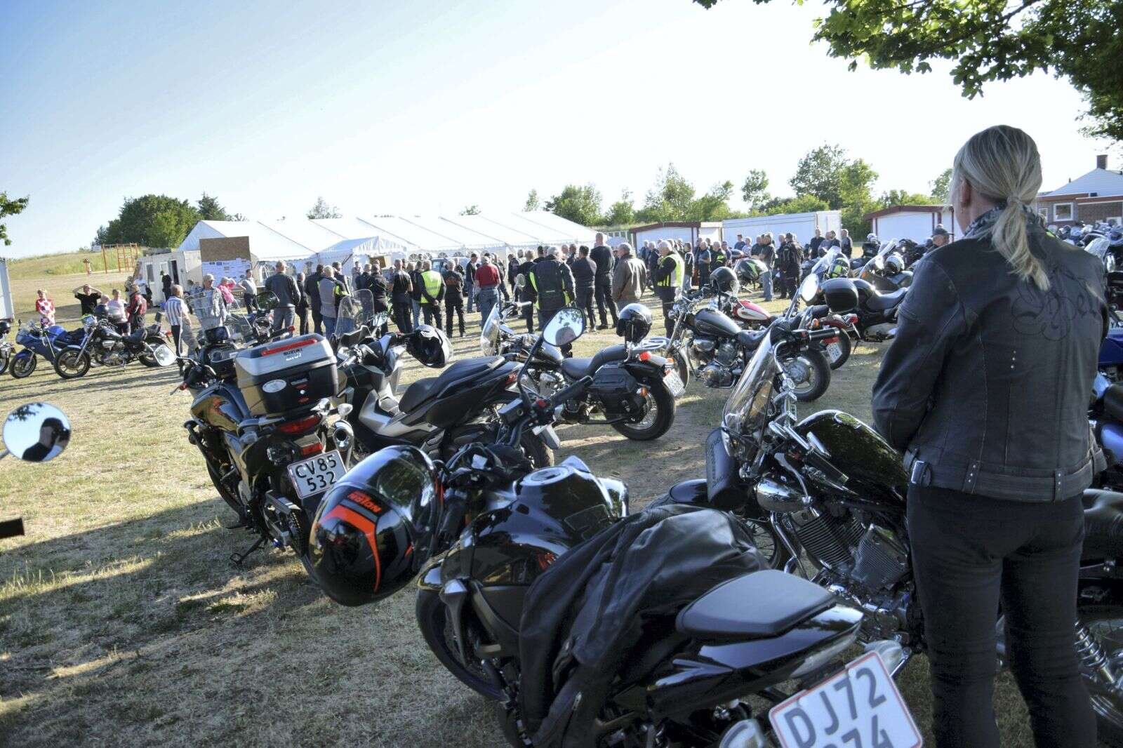 De Halvgamle kører på 29. sæson med fællesture på motorcykel ud i det blå. Foto: Henrik Bagge