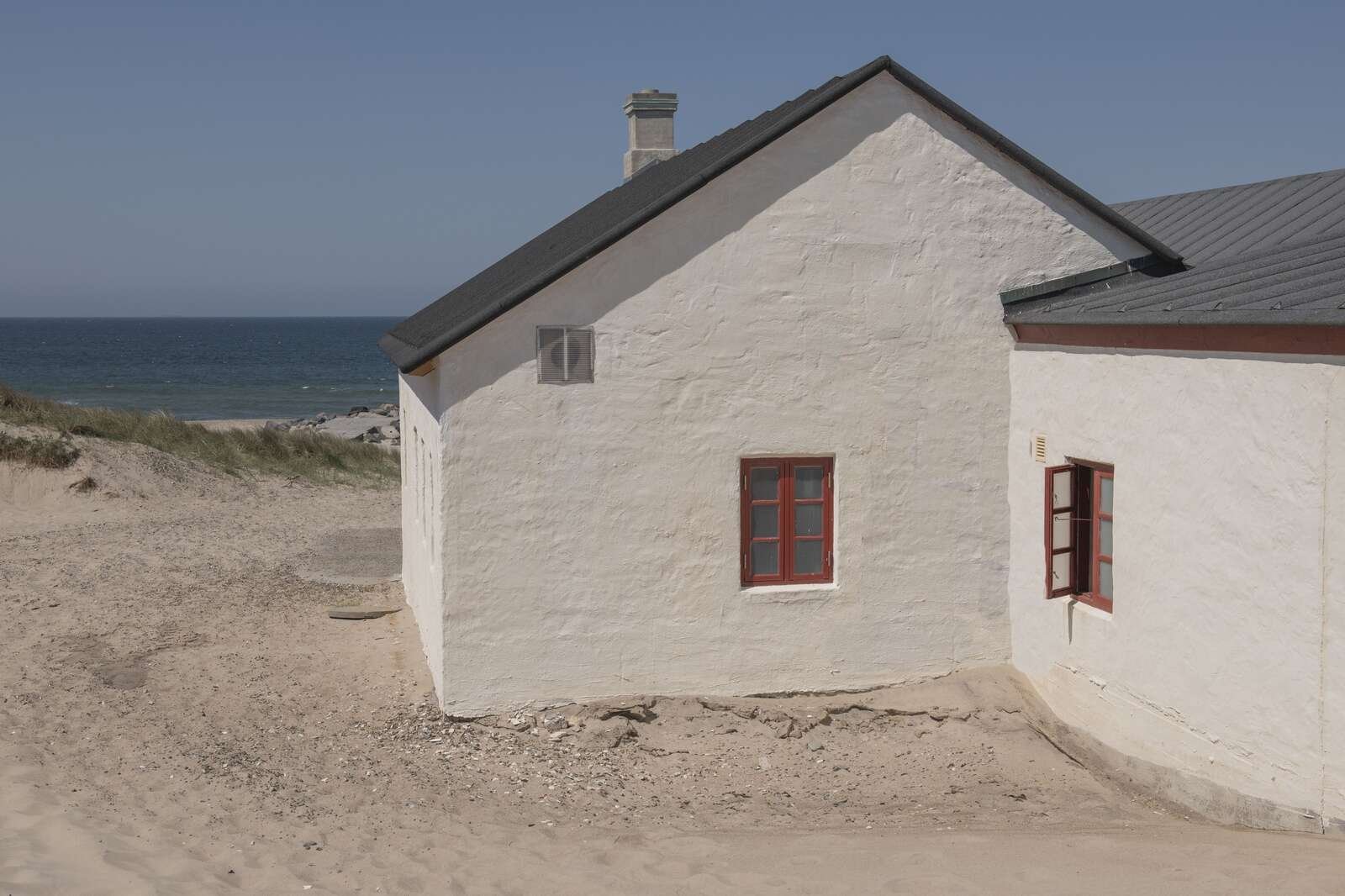 Peter Østergårds billede fra landingspladsen i Stenbjerg udstrålede både ro og dynamik og viste hans evne til at fange det perfekte øjeblik, syntes dommerne. Det løb han med andenpladsen for. Foto: Peter Østergård
