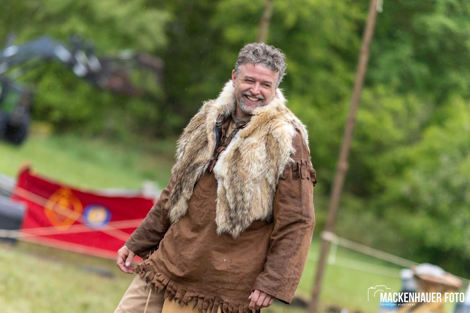 Jens Langkniv Gruppen i Sparkær inviterede resten af De Gule Spejdere i Danmark på indianerlejr ved Birkesø i kristi himmelfartsferien. Foto: Jacob Mackenhauer