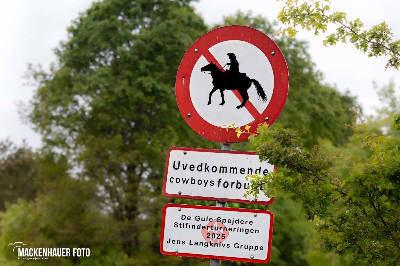 Jens Langkniv Gruppen i Sparkær inviterede resten af De Gule Spejdere i Danmark på indianerlejr ved Birkesø i kristi himmelfartsferien. Foto: Jacob Mackenhauer