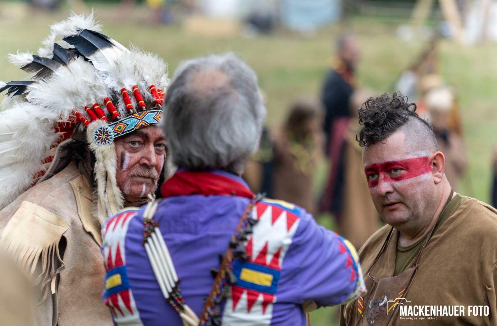 Jens Langkniv Gruppen i Sparkær inviterede resten af De Gule Spejdere i Danmark på indianerlejr ved Birkesø i kristi himmelfartsferien. Foto: Jacob Mackenhauer