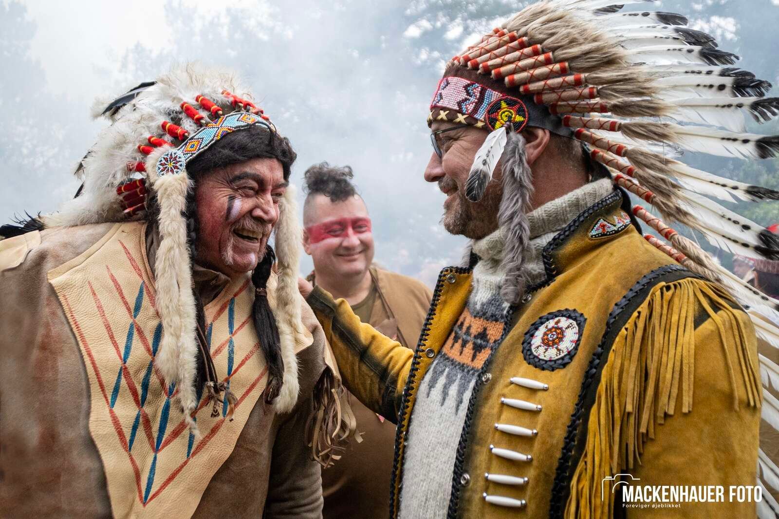 Jens Langkniv Gruppen i Sparkær inviterede resten af De Gule Spejdere i Danmark på indianerlejr ved Birkesø i kristi himmelfartsferien. Foto: Jacob Mackenhauer