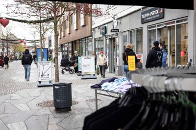 Der er 17 målepunkter, som registrerer trafikken i midtbyen via data fra folks mobiltelefoner. Det sker anonymt, men giver Herning Cityforening et værktøj til brug for eksempelvis potentielle lejere af butikslokaler.