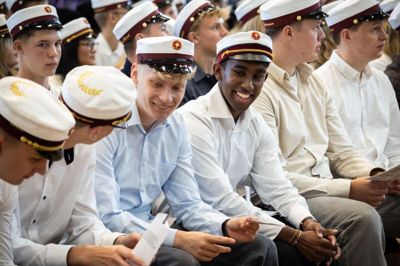 Dimission på gymnasiet i Ikast