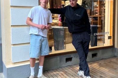 Julius (t.v) og Magnus Lorents Nielsen har altid været tætte som brødre. De har haft hinanden at støtte sig til, når elitesportsmiljøerne har været barske. Privatfoto