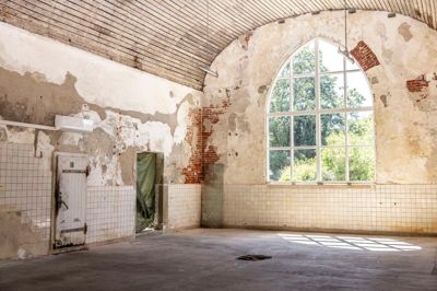 Nu skal det gamle mejeris tag og facade renoveres - og der skal installeres et handicapvenligt toilet - og derefter tager mejerivennerne fat på, hvad der skal ske med mejeriet indvendigt.