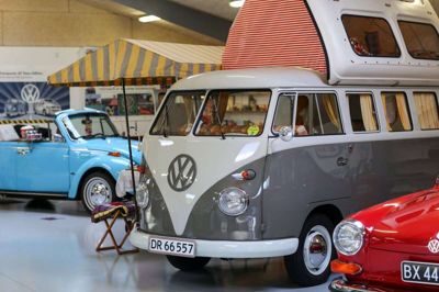 20 gamle folkevognsmodeller er kernen i VW & Retro Museum Ulfborgs unikke samling. Privatfoto