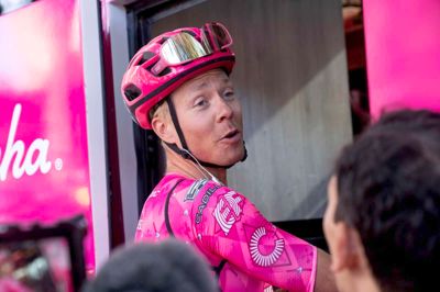 Michael Valgren, der her er fotograferet efter tredje etape af årets Tour de France, stiller til start ved årets Herning City Gadeløbet lørdag 9. august.