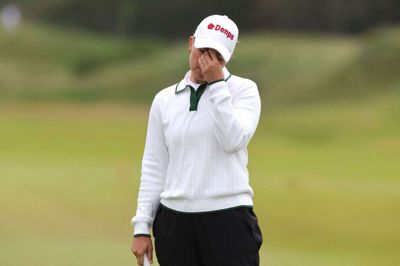 Nanna Koerstz Madsen havde en skidt fredag ved Women's British Open og endte uden for cuttet. (Arkivfoto).