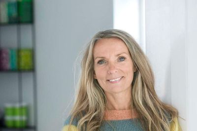 Kristine Virén, der er medie- og videncenterchef i Videncentret Bolius, holder oplæg til vidensdagen.