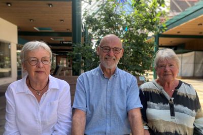 Formand Birgit Worm Kristensen og næstformand Bernth Bech genopstiller ikke til Ældrerådet. Her ses de sammen med et af de øvrige medlemmer, Tove Jensen.