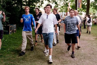 Kronprinsen har blandt andet været på Roskilde Festival i sommer.