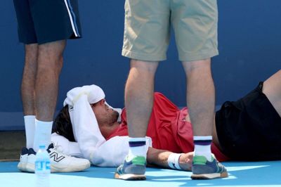 Arthur Rinderknech blev skidt tilpas i kampen mod Felix Auger-Aliassime.