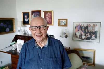 John Ørum Jørgensen skal fejre sin 85-årsfødselsdag i tugthuset. heldigvis kun som en del af en udflugt med barnebarnet.