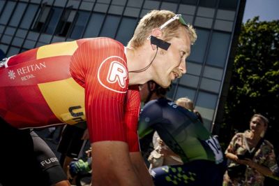 Magnus Cort er mærket af et sygdomsforløb under Tour de France.
