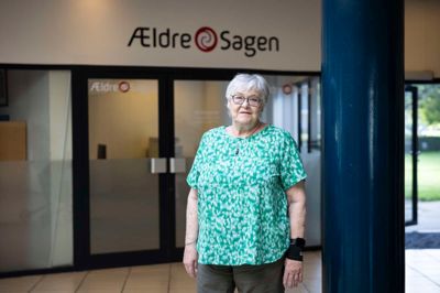 Ældre Sagen har lokaler i Frivilligcenter Herning på Fredensgade. Herfra bliver lokalafdelingens arbejde planlagt af blandt andre formand Birgit Jonassen.