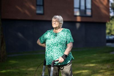 Formanden for Ældre Sagen i Herning, Birgit Jonassen, glæder sig til at byde medlemmerne indenfor til socialt samvær.