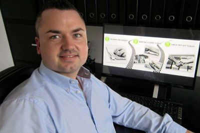 Brian Siig har lavet Danmarks eneste vognmandsportal på internettet.