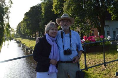 De seneste år var det familien, der var allervigtigst i Kjeld Merstrands liv. Her ses han med sin hustru, Inger Merstrand Foto: Privatfoto