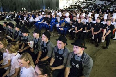 Herning var i 2018 vært for DM i Skills - danmarksmesterskabet for unge håndværkere. Nu gælder det ansøgningen om at stå for EuroSkills 2024. Foto: Tom Laursen