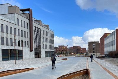 Hærvejen i Viborg Baneby. Foto: Viborg Kommune.