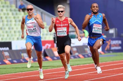 Simon Hansen (i.m.) - der her ses ved EM 2022 i München - har kvalificeret sig til VM-indendørs i Glasgow på 60 meter. Den lokale sprinter skal op imod verdensstjerner som Noah Lyles og Christian Coleman.